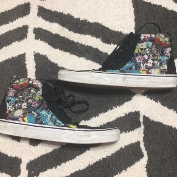 Vans Shoes - Disney x Vans High Top Alice in Wonderland